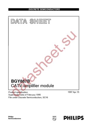 BGY887B datasheet  
