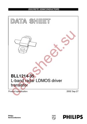 BLL1214-35 datasheet  
