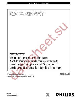 CBT6832EDG-T datasheet  