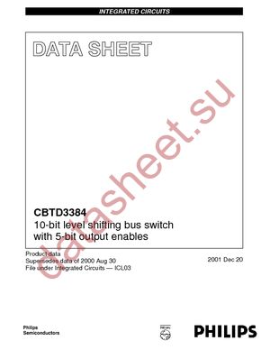CBTD3384DB-T datasheet  