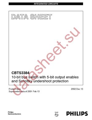 CBTS3384D-T datasheet  