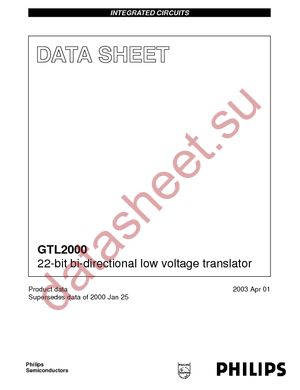 GTL2000DL-T datasheet  