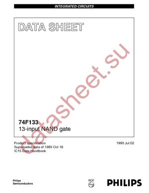 I74F133D-T datasheet  