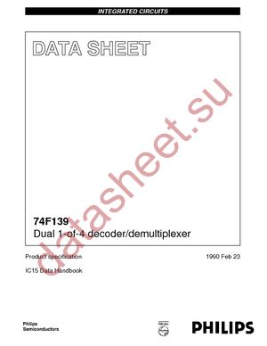 N74F139D datasheet  