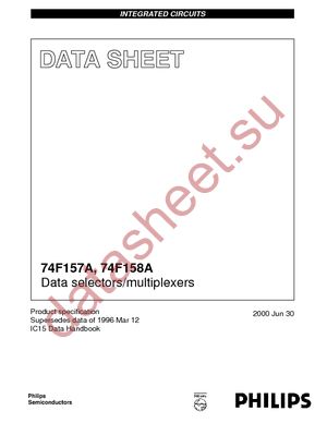 N74F157AD-T datasheet  