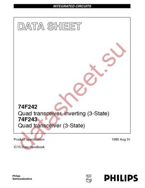 N74F242D datasheet  