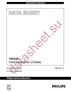 N74F245D-T datasheet  