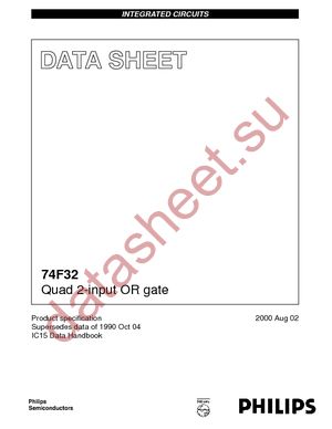 N74F32D-T datasheet  