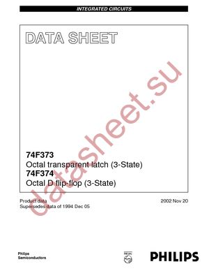 N74F373D datasheet  