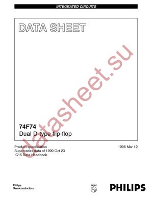 N74F74D-T datasheet  