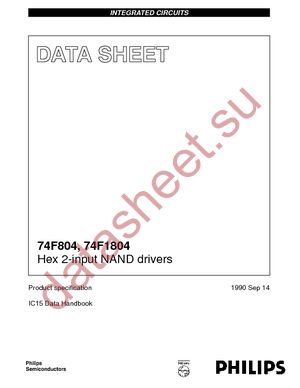 N74F804D datasheet  
