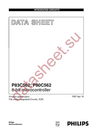 P80C562EBAA68 datasheet  