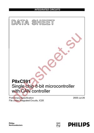 P87C591VFAA datasheet  