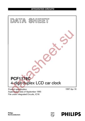 PCF1178CTD datasheet  