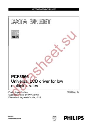 PCF8566TD-T datasheet  