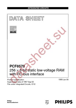 PCF8570TD-T datasheet  