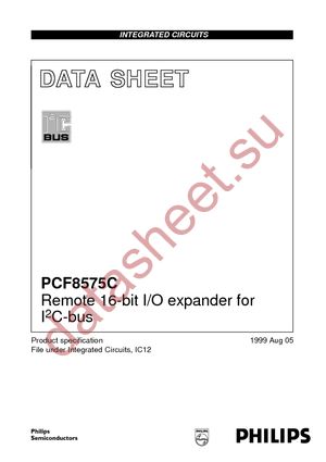 PCF8575CTSDB-T datasheet  