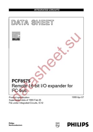 PCF8575TSDB-T datasheet  