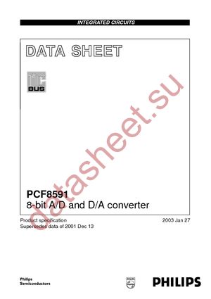 PCF8591TD-T datasheet  