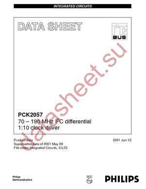 PCK2057DGG-T datasheet  