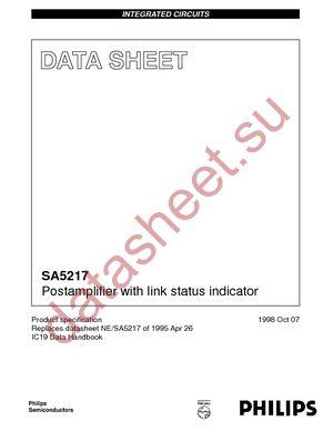 SA5217D/01-T datasheet  