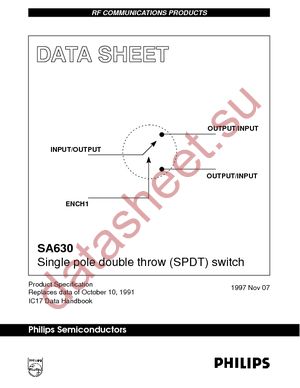 SA630D/01-T datasheet  