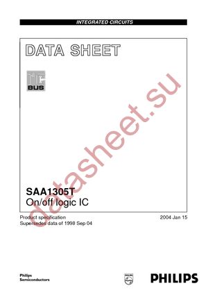 SAA1305TD-T datasheet  