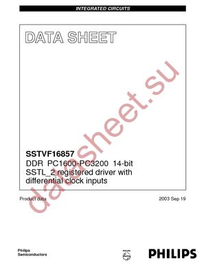 SSTVF16857DGG datasheet  