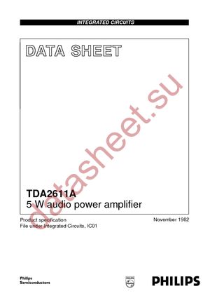 TDA2611AU datasheet  