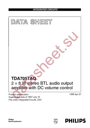 TDA7057AQU datasheet  