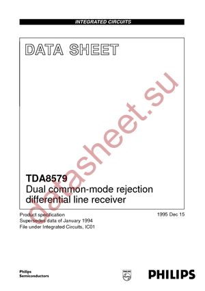 TDA8579TD datasheet  