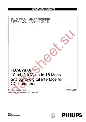 TDA8787AHLBE-S datasheet  