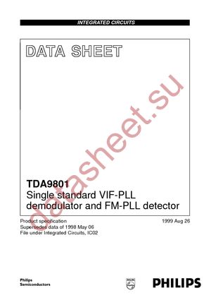 TDA9801TD-T datasheet  