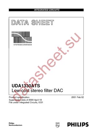 UDA1330ATSDK-T datasheet  