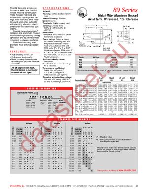 805F200E datasheet  