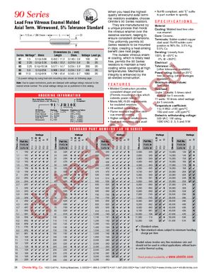 90J100 datasheet  