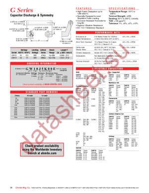 GW10G40K0E datasheet  