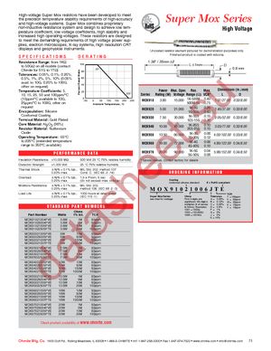 MOX92022505FTE datasheet  