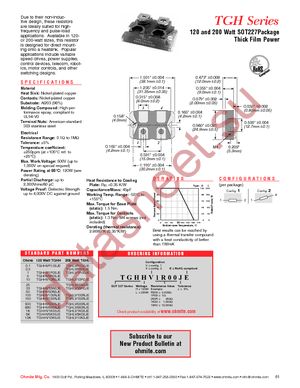 TGHLV680RJE datasheet  