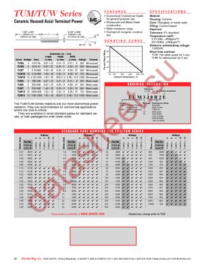 TUW3JR56E datasheet  