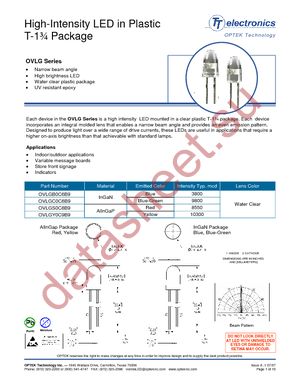 OVLGC0C6B9 datasheet  