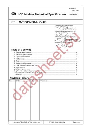 C-51505NFQJ-LG-AF datasheet  