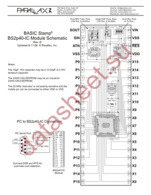 BS2P40-IC datasheet  