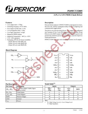 PI49FCT32805QE datasheet  