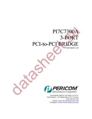 PI7C7300ANAE datasheet  