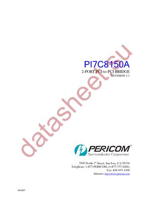 PI7C8150AMAE-33 datasheet  