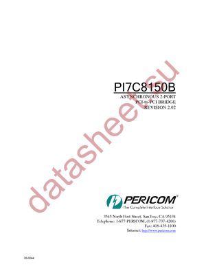 PI7C8150BNDE datasheet  