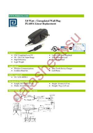 PLA05A-090-R datasheet  