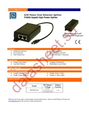 POE60D-560-R datasheet  