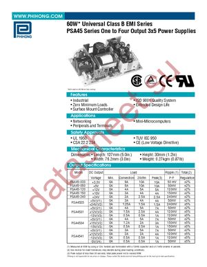 PSA45-120-R datasheet  